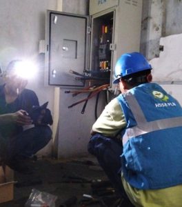 Pemasangan kWh meter baru daya 197